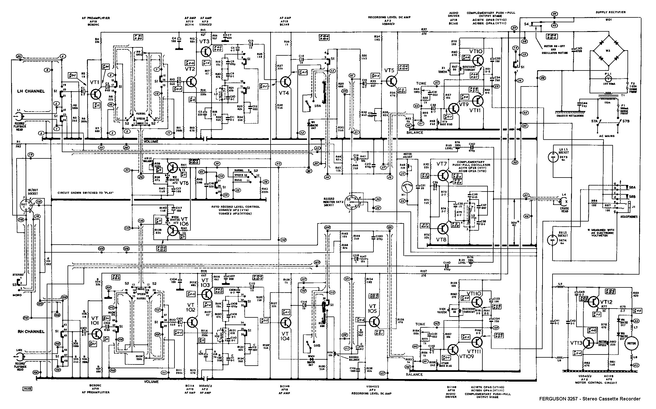 [DIAGRAM] Voice Recorder Circuit Diagram